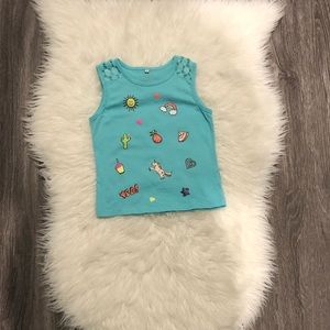Freestyle Revolution Life Girls Emoji Tank NWOT